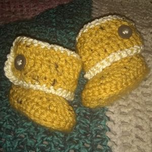 NwoT Handmade Urban Baby Slipper/booties